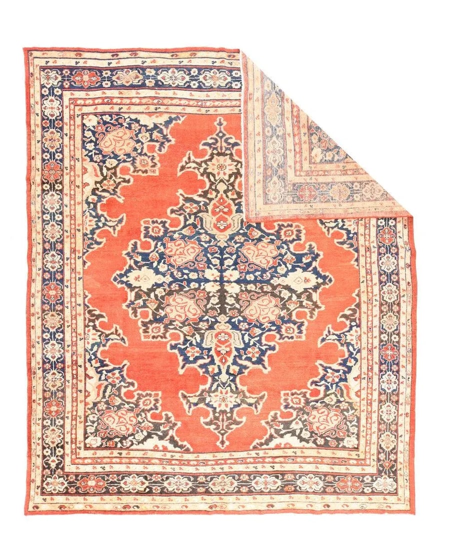 Late 18th Century Antique Sultanabad Rug 8'0'' x 10'5'' - 2