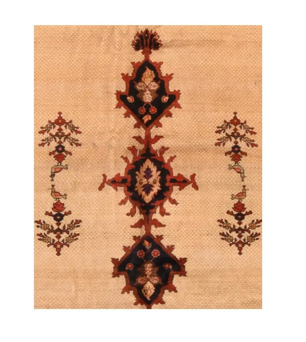 Antique Bakhtiari Rug 6'6'' x 12'3'' - 3