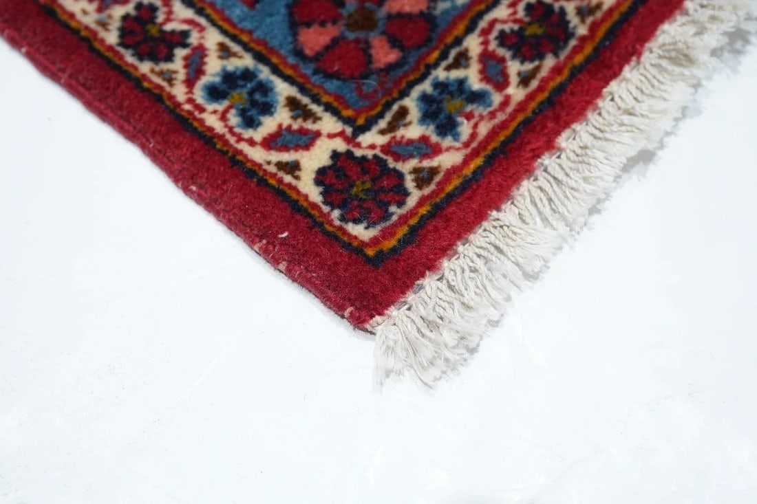 1960s Vintage Kashan Rug 10'8'' x 14'3'' - 3