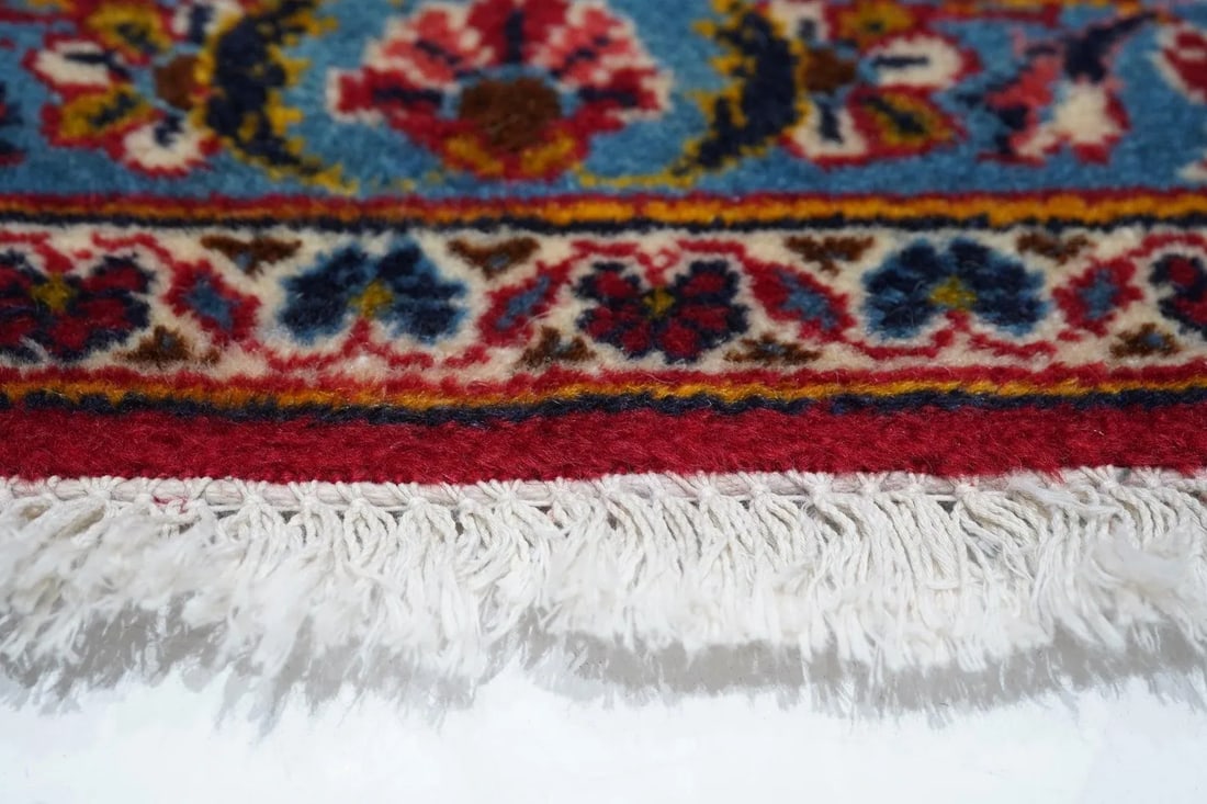 1960s Vintage Kashan Rug 10'8'' x 14'3'' - 4