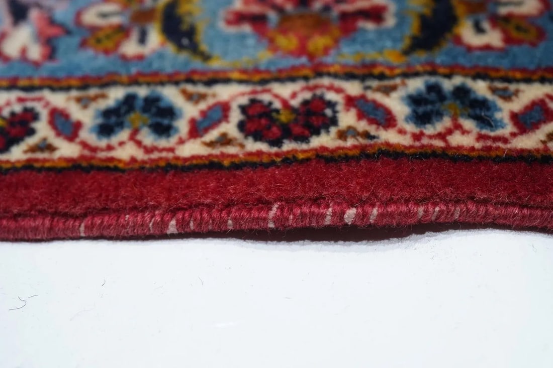 1960s Vintage Kashan Rug 10'8'' x 14'3'' - 5