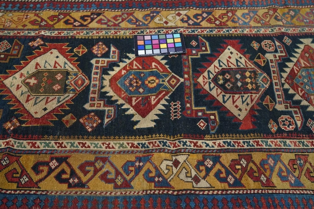 Late 18th Century Antique Caucasian Karakashli Rug 2'9'' x 5' - 5