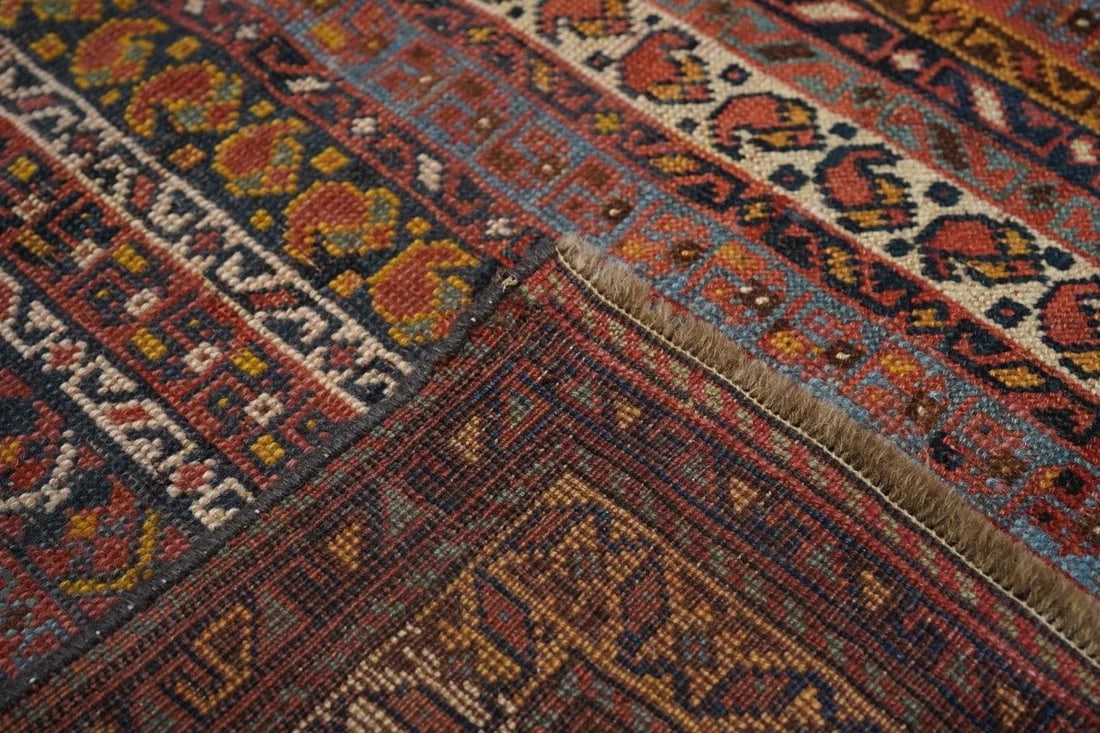 Antique Afshar Rug 4'0'' x 6'2'' - 3