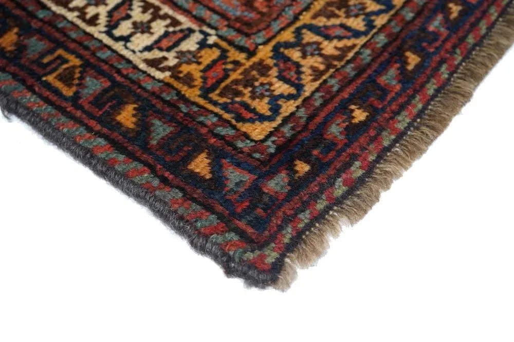 Antique Afshar Rug 4'0'' x 6'2'' - 7