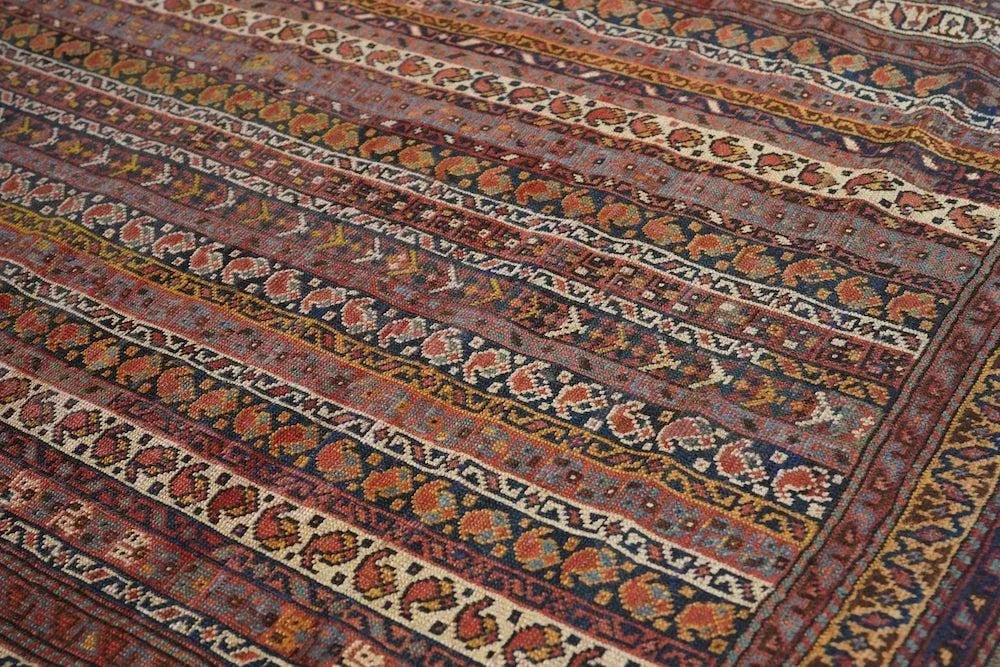 Antique Afshar Rug 4'0'' x 6'2'' - 9