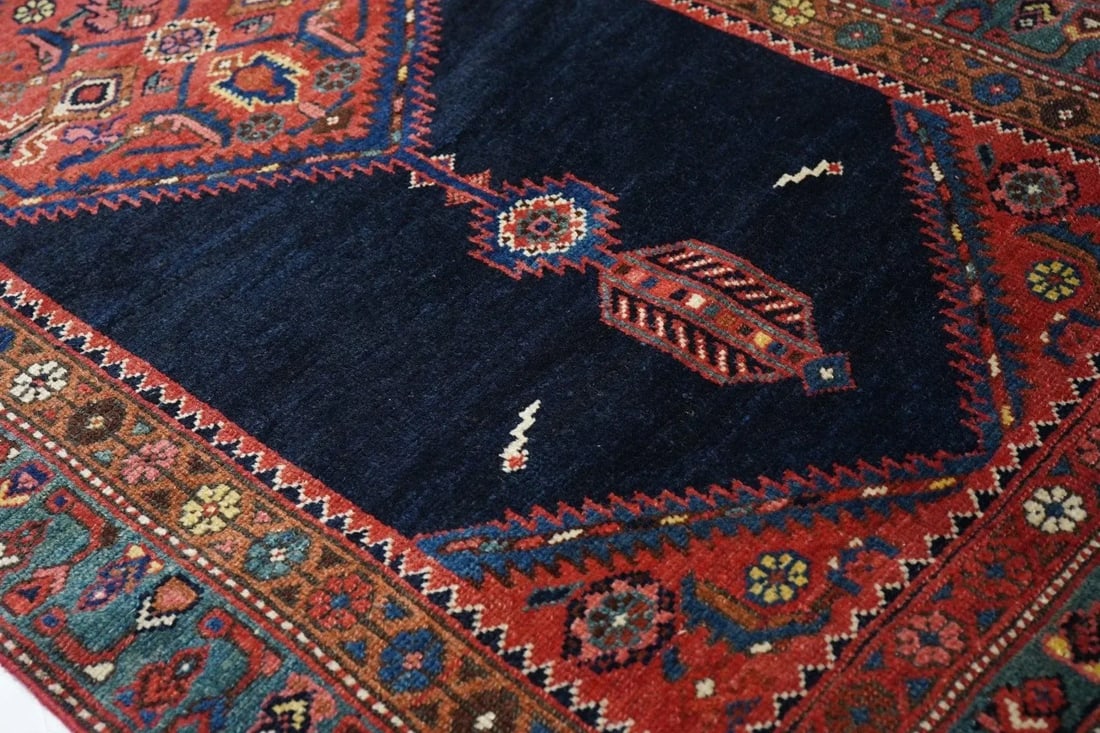 Late 18th Century Antique Kurdish Rug 3'1'' x 15'11'' - 10