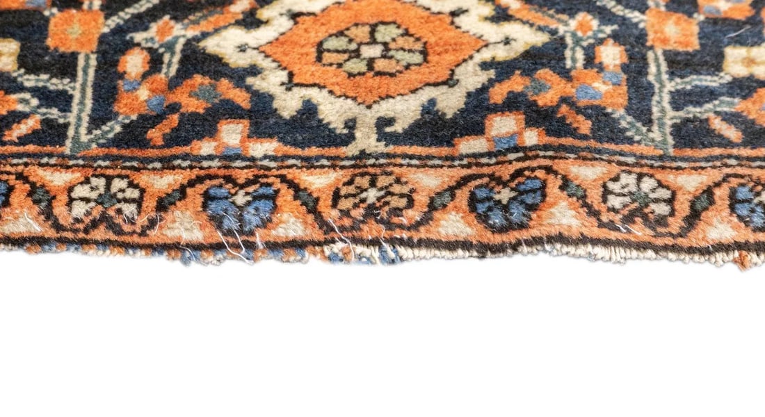 Late 18th Century Antique Persian Farahan Sarouk Rug 3'4'' x 4'11'' - 10