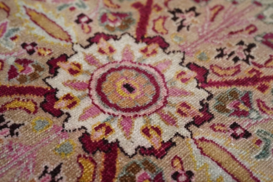 Late 18th Century Antique Tabriz Rug 9'11'' x 13'6'' - 5