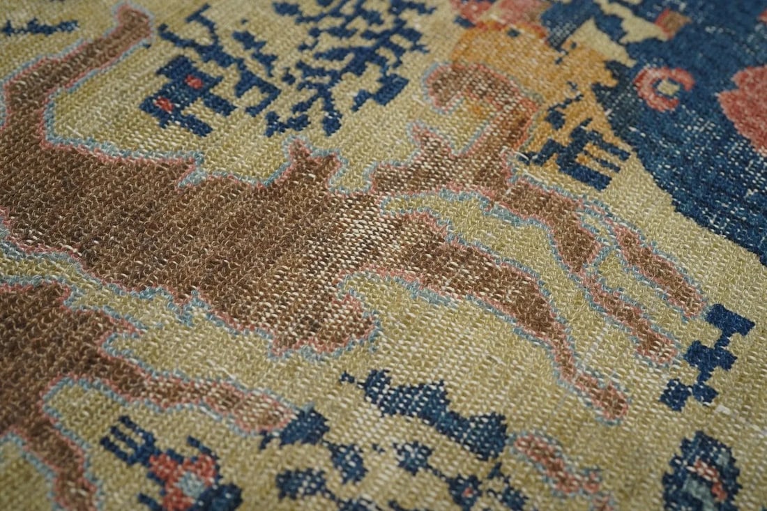 Late 18th Century Antique Senneh -One Of Pair Rug 3'1'' x 4'9'' - 11