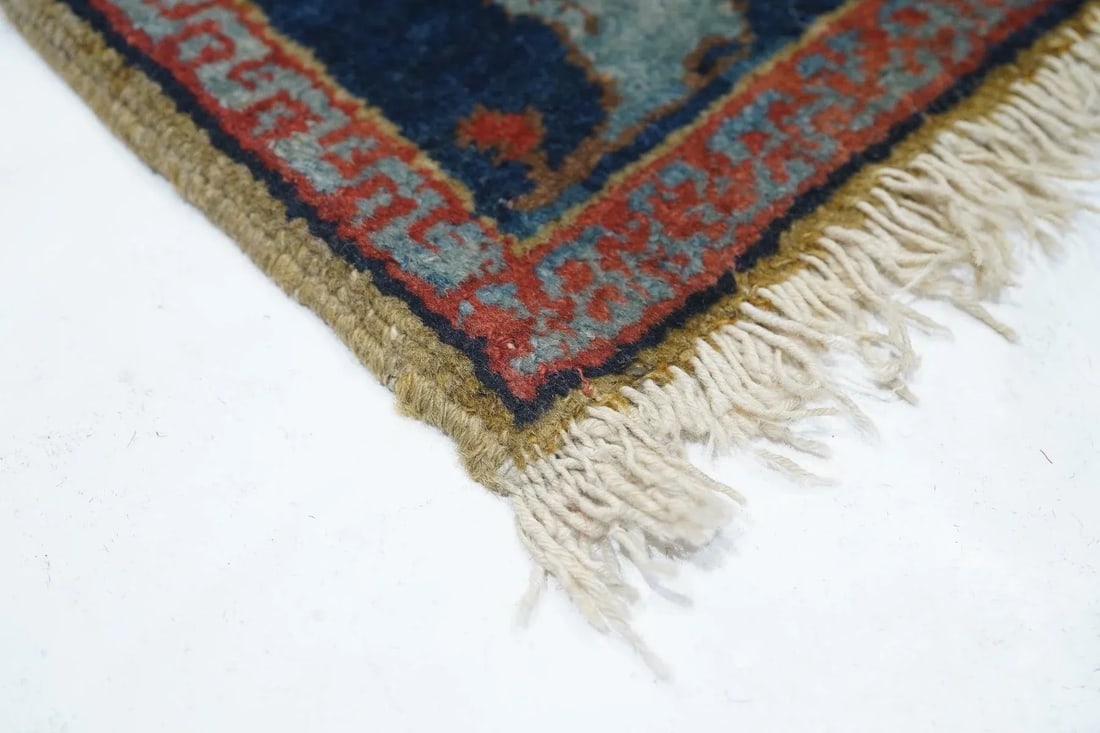 Late 18th Century Antique Senneh -One Of Pair Rug 3'1'' x 4'9'' - 8