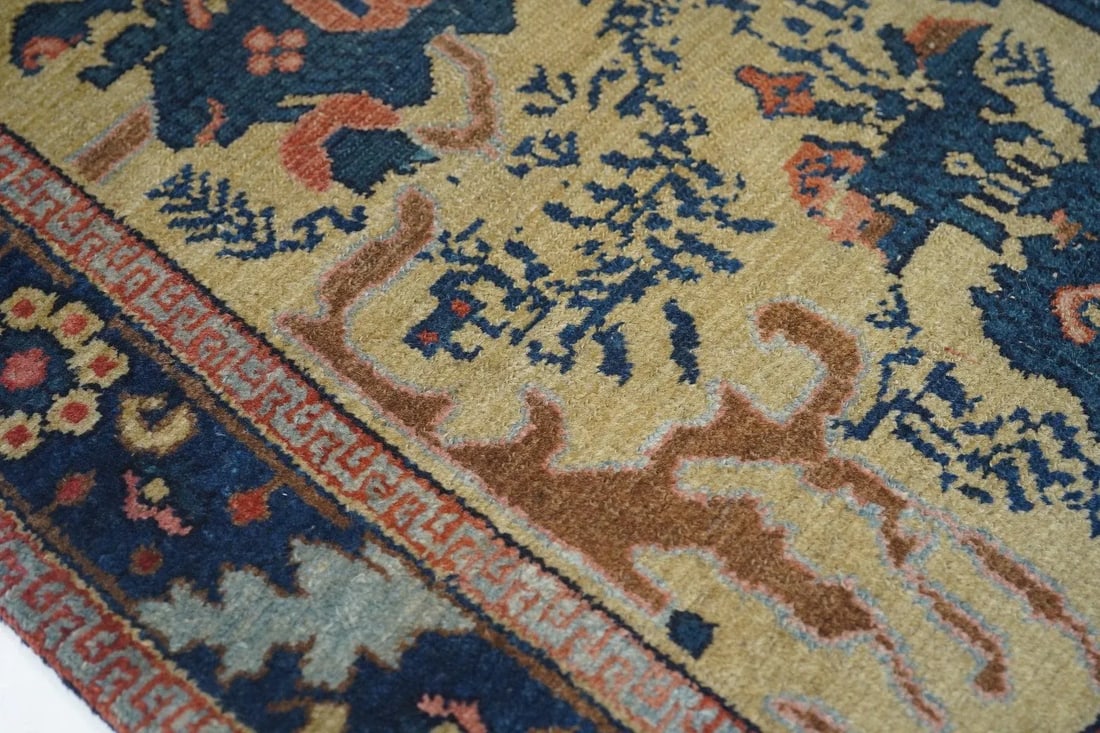 Late 18th Century Antique Senneh -One Of Pair Rug 3'1'' x 4'9'' - 9