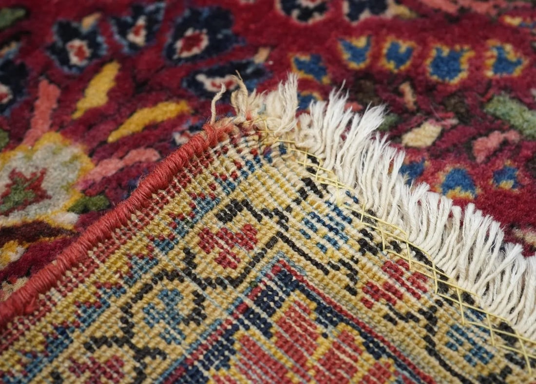 Antique Sarouk Rug 3'4'' x 5'0'' - 3