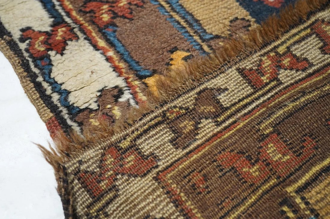 Late 18th Century Antique Heriz Rug 3'0'' x 10'8'' - 2