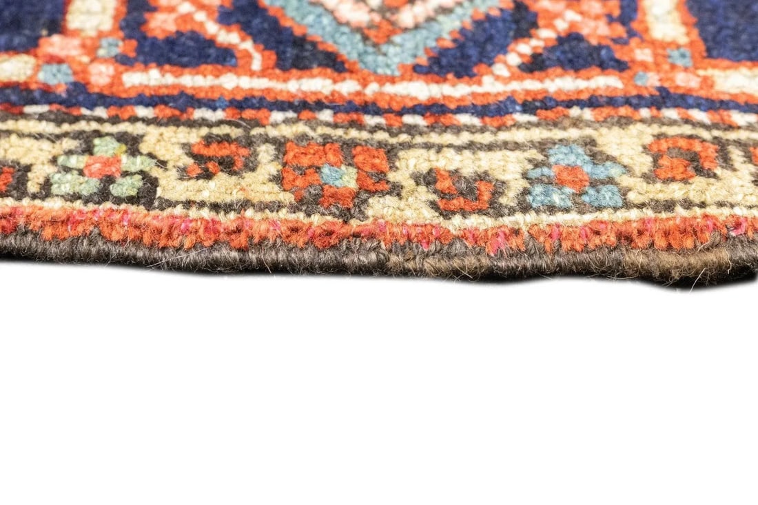 Late 18th Century Antique Persian Serapi Rug 5'1'' x 6'11'' - 10