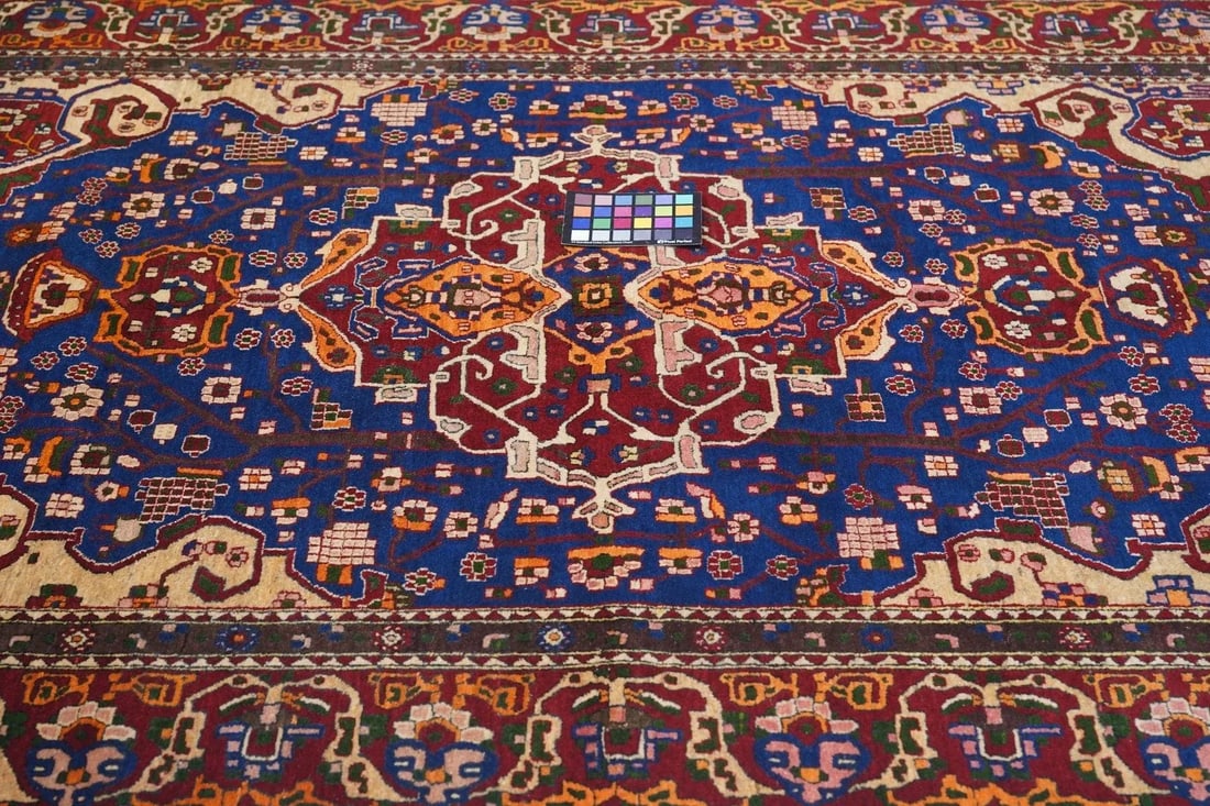 Vintage Isfahan Rug 4'9'' X 6'10'' - 5