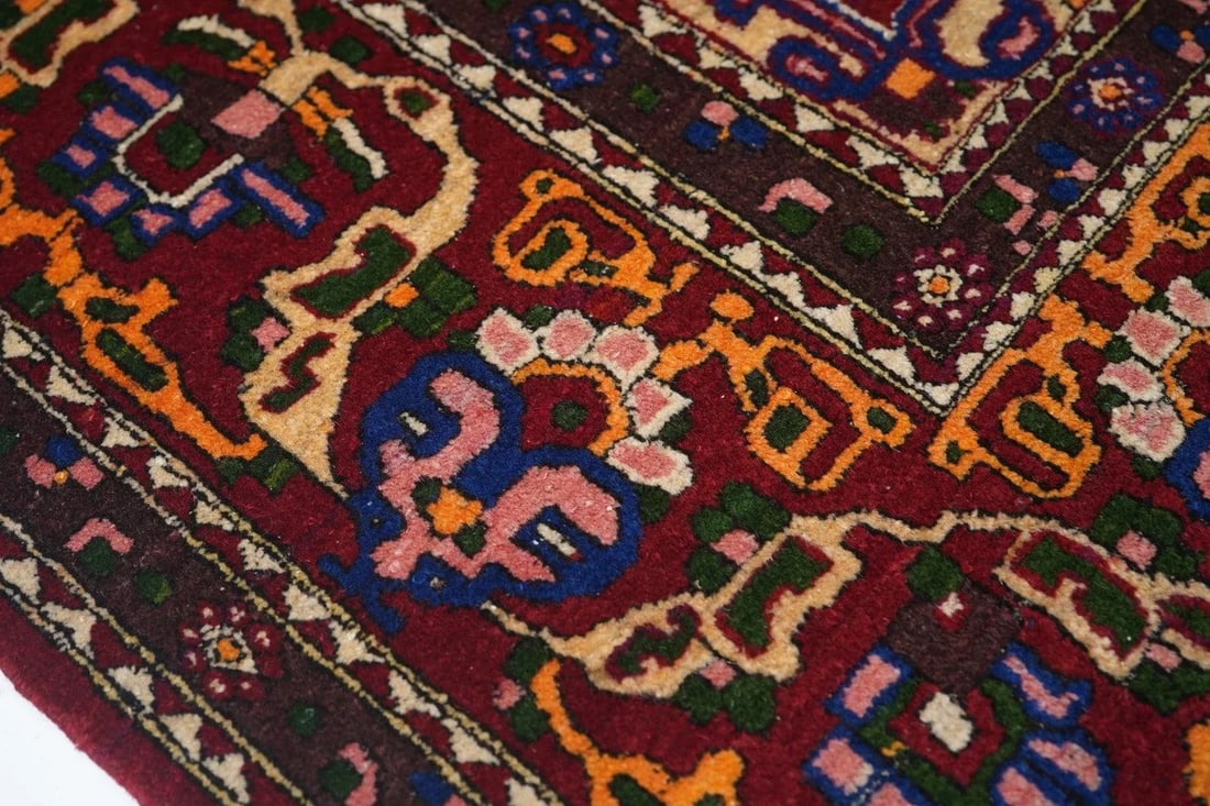 Vintage Isfahan Rug 4'9'' X 6'10'' - 8