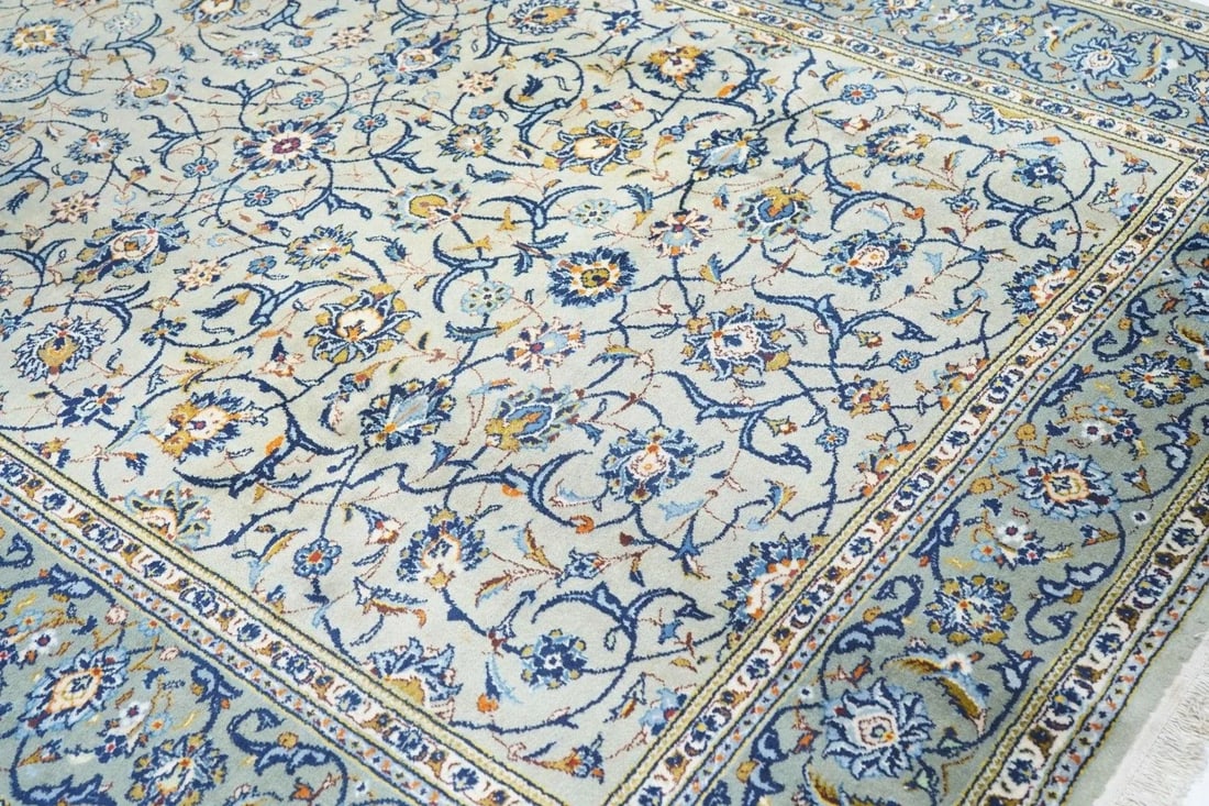 Vintage Persian Kashan Rug 7'3'' X 10'4'' - 10