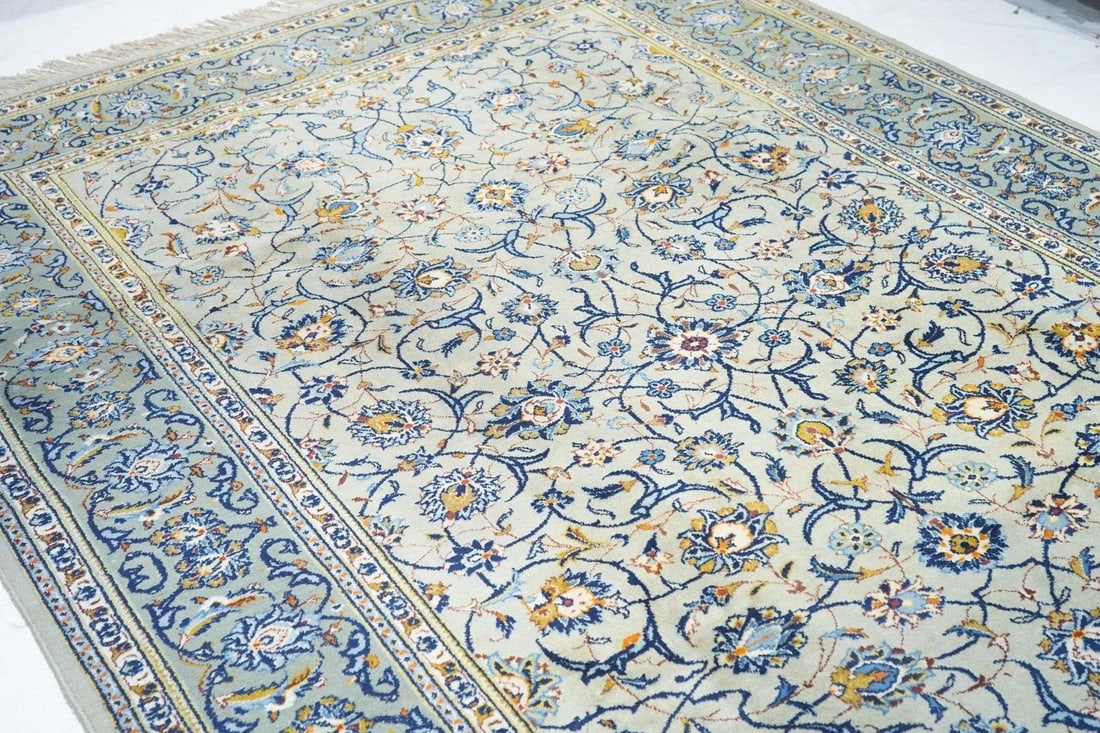 Vintage Persian Kashan Rug 7'3'' X 10'4'' - 11