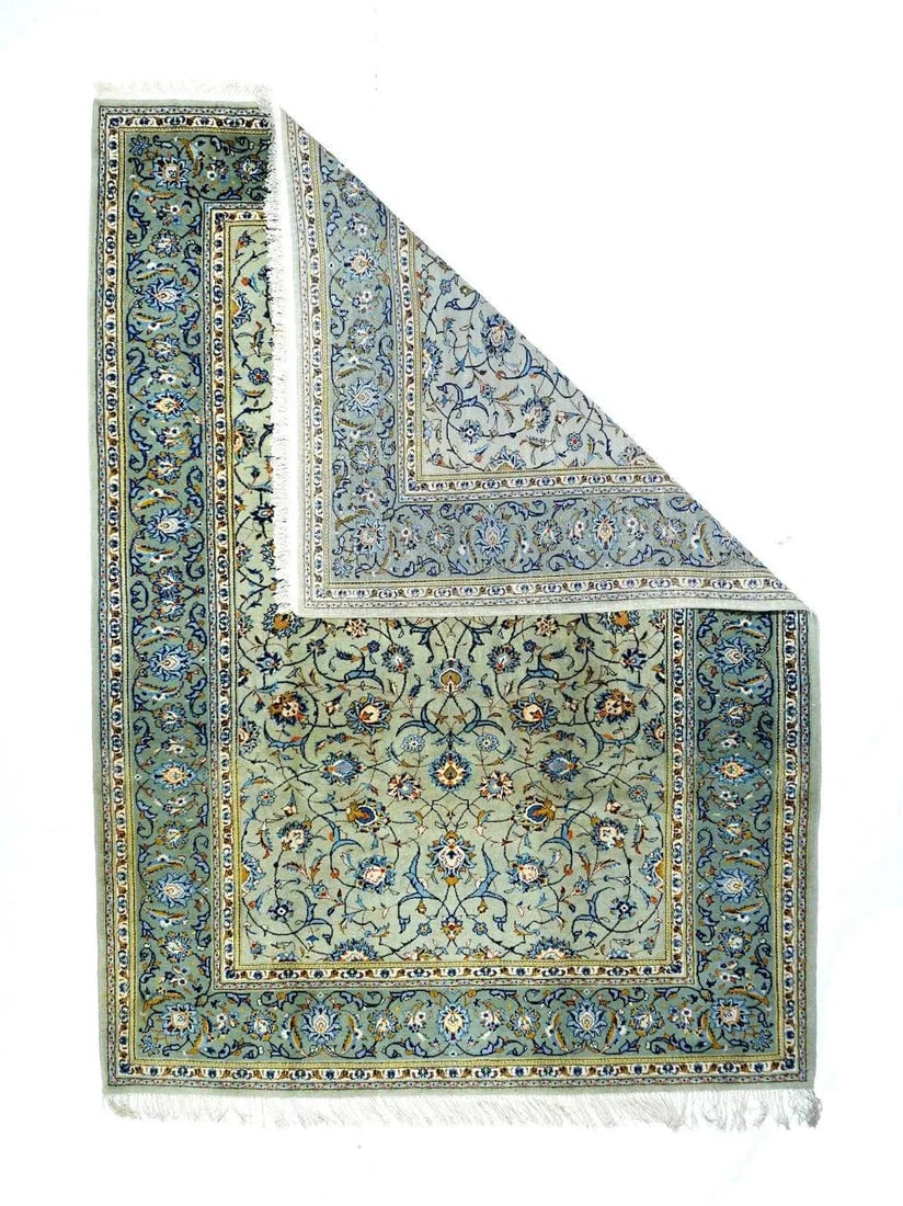Vintage Persian Kashan Rug 7'3'' X 10'4'' - 2