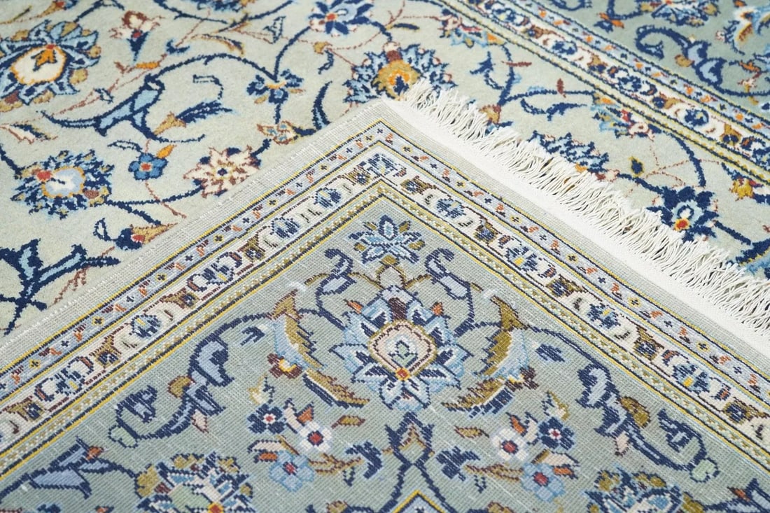 Vintage Persian Kashan Rug 7'3'' X 10'4'' - 5