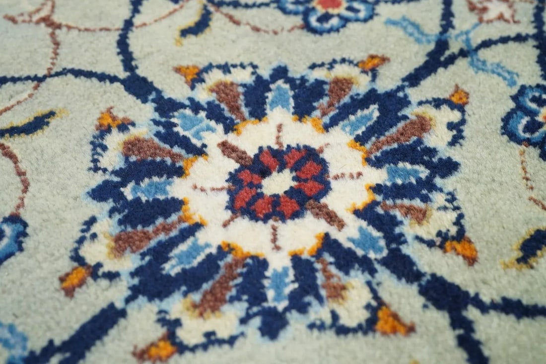 Vintage Persian Kashan Rug 7'3'' X 10'4'' - 9