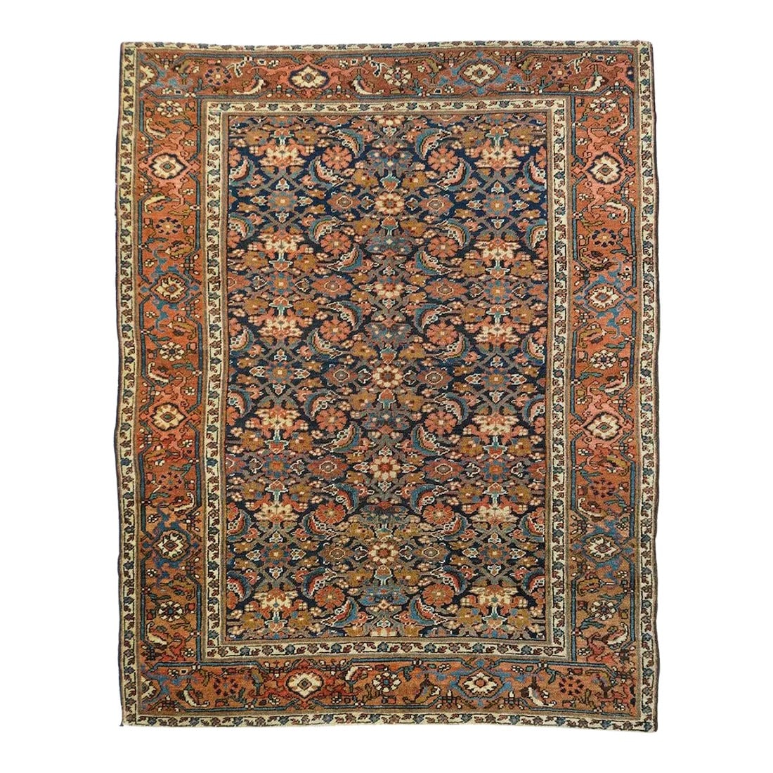 Antique Heriz Serapi Rug 4'9'' x 6'0'' (1 of 11)