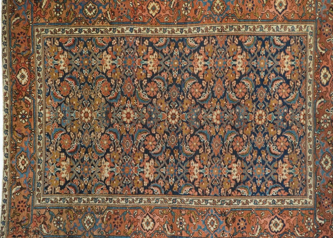 Antique Heriz Serapi Rug 4'9'' x 6'0'' - 7