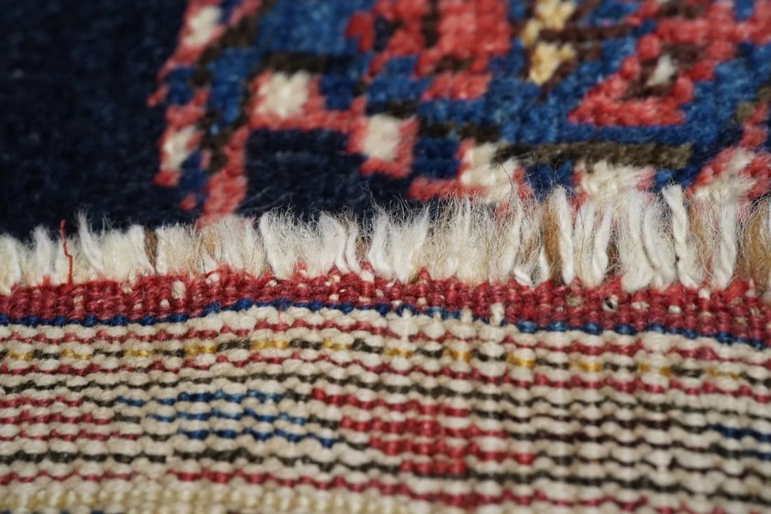 Antique Afshar Rug 3'6'' x 3'10'' - 2
