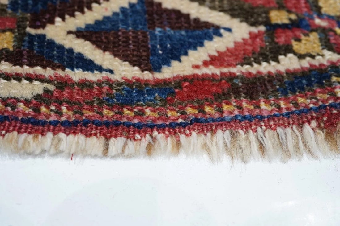 Antique Afshar Rug 3'6'' x 3'10'' - 5