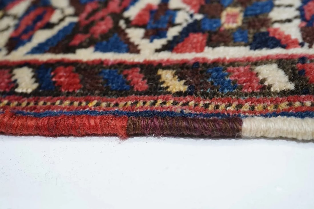 Antique Afshar Rug 3'6'' x 3'10'' - 6