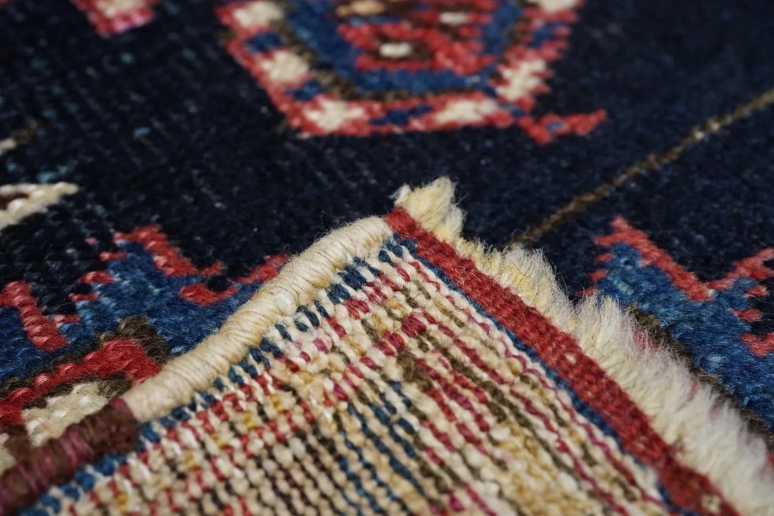Antique Afshar Rug 3'6'' x 3'10'' - 9