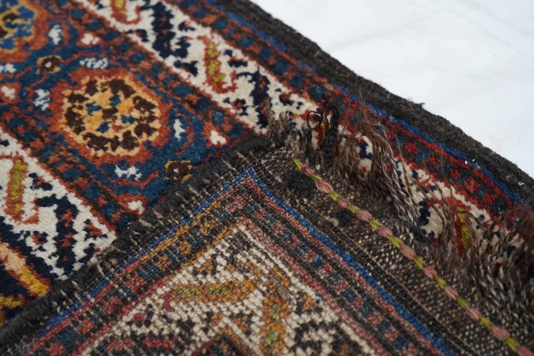 Late 18th Century Antique Bakhtiari Rug 3'0'' x 9'0'' - 10