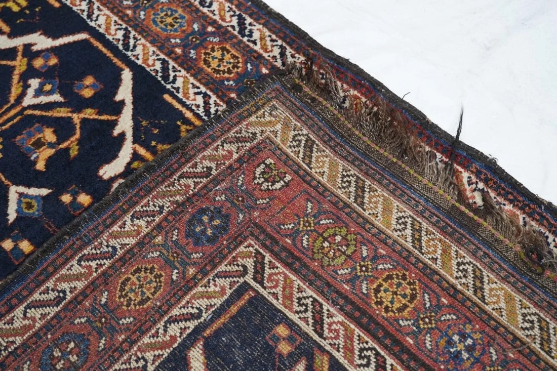 Late 18th Century Antique Bakhtiari Rug 3'0'' x 9'0'' - 2