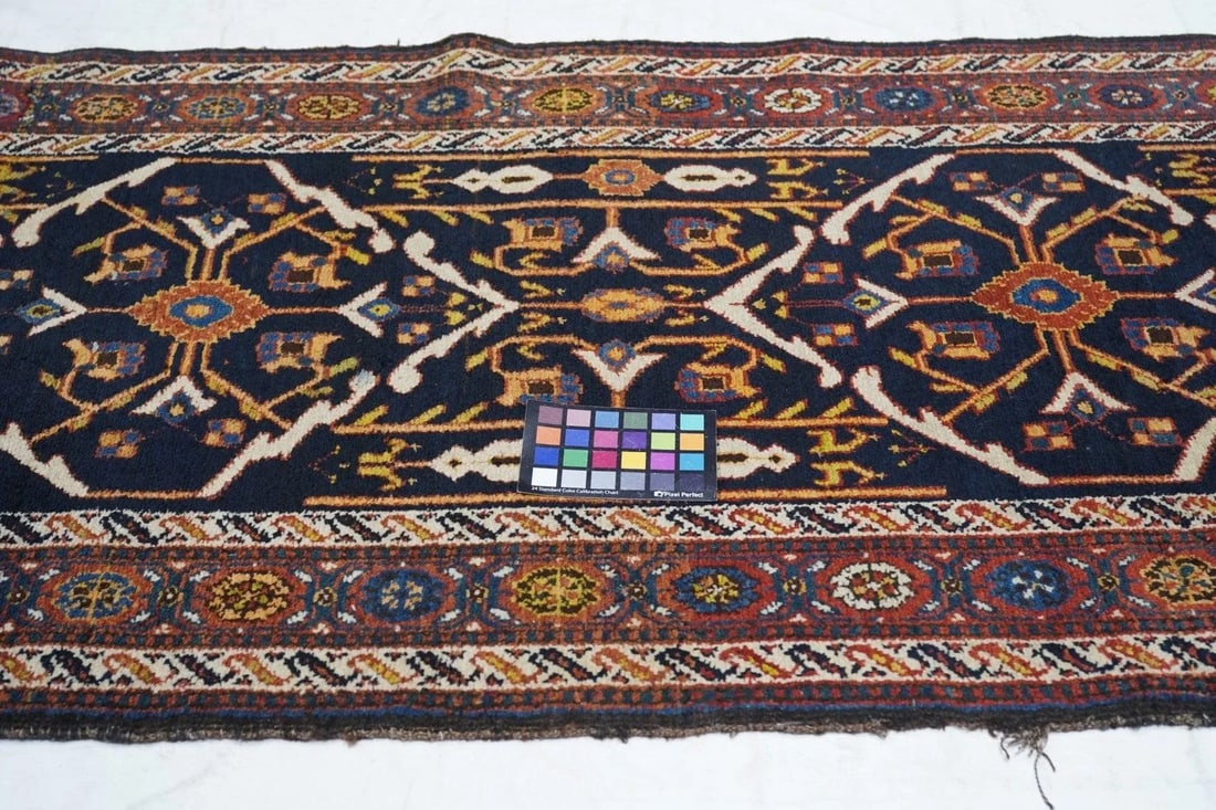 Late 18th Century Antique Bakhtiari Rug 3'0'' x 9'0'' - 9