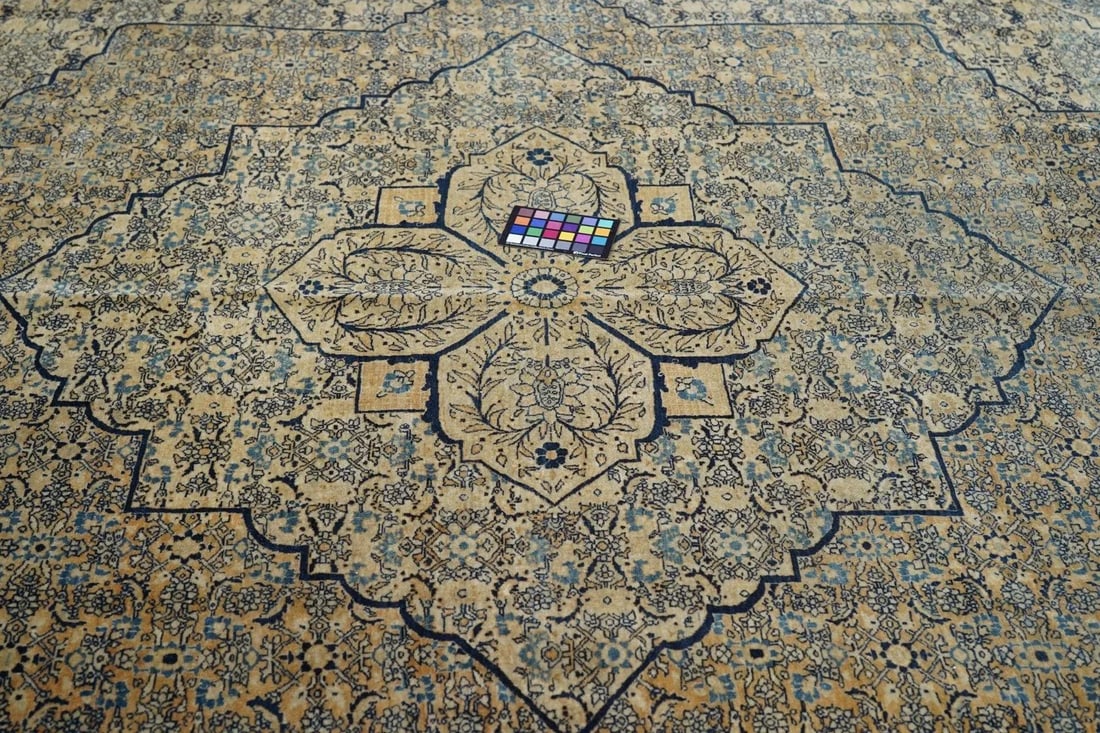 Late 18th Century Antique Tabriz Rug 9'1'' x 11'10'' - 9