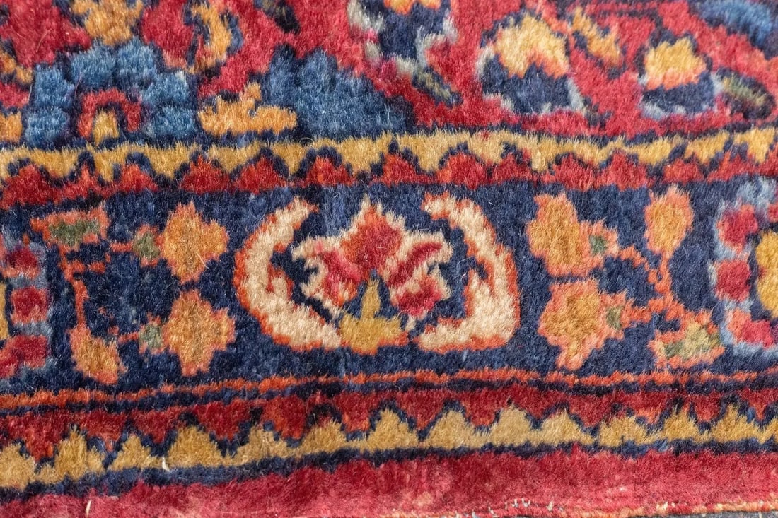 Antique Persian Sarouk Rug 2'0" X 2'7'' - 4