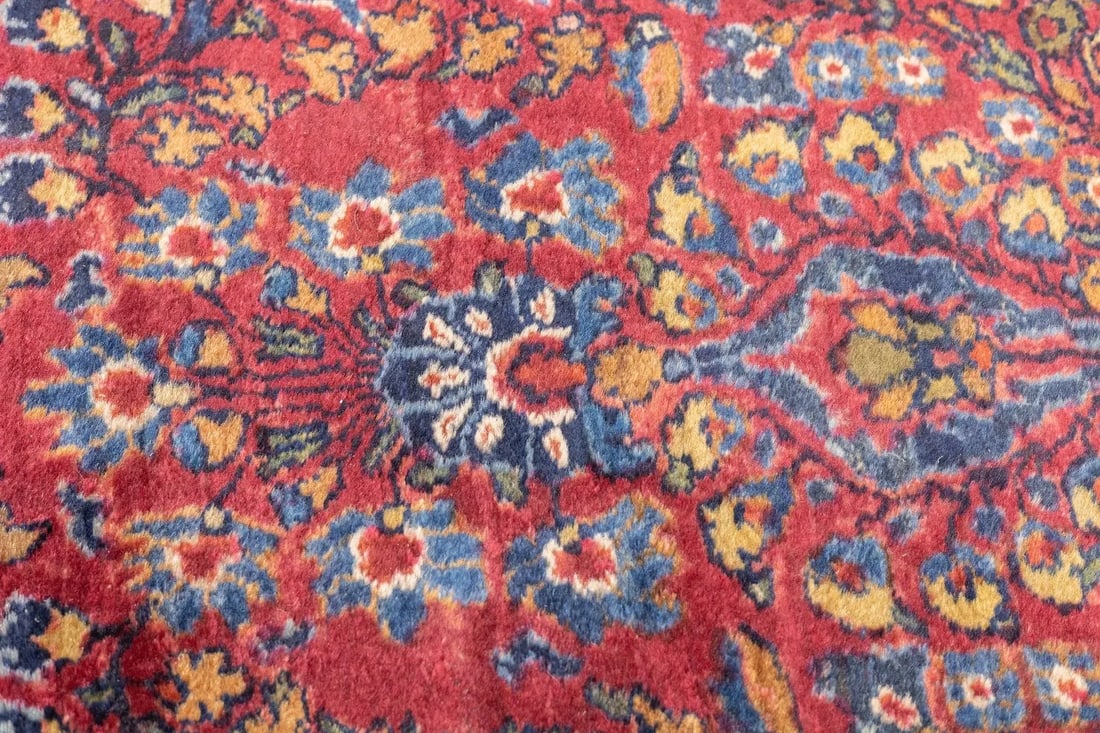 Antique Persian Sarouk Rug 2'0" X 2'7'' - 5