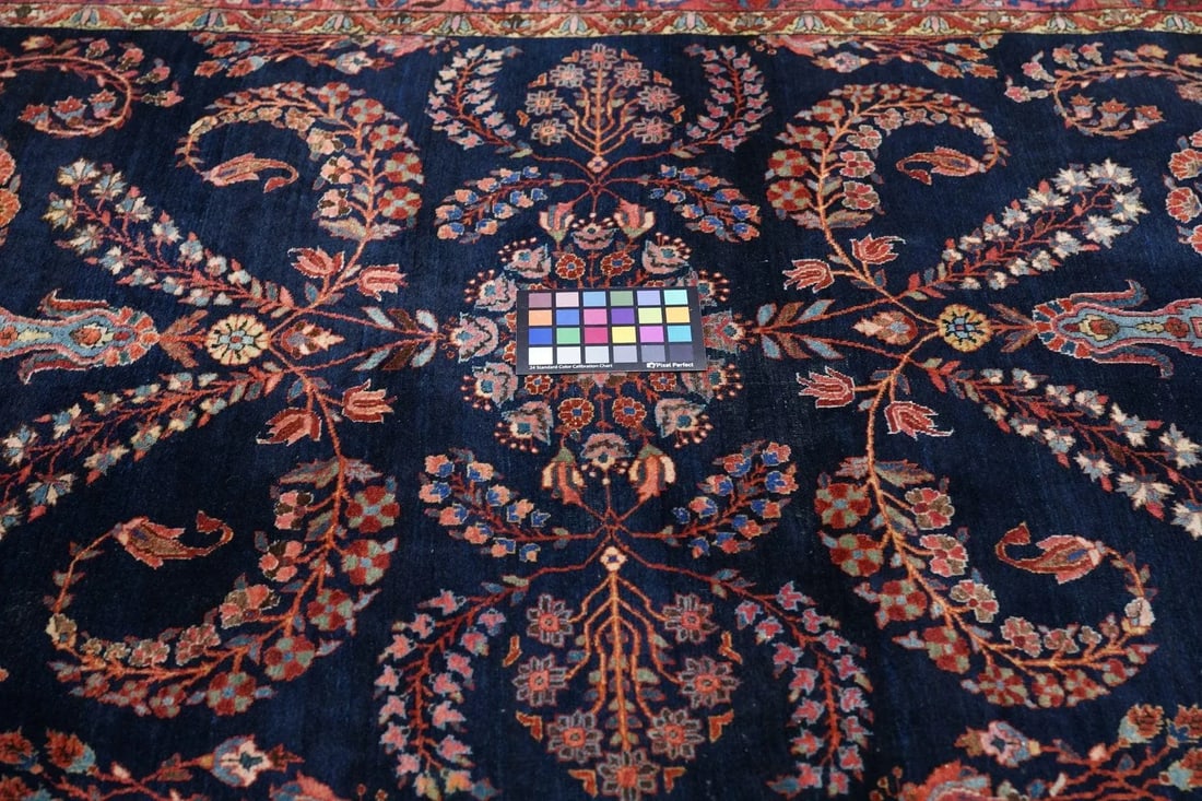 Antique Mohajeran Sarouk Rug 4'4'' x 6'4'' - 2