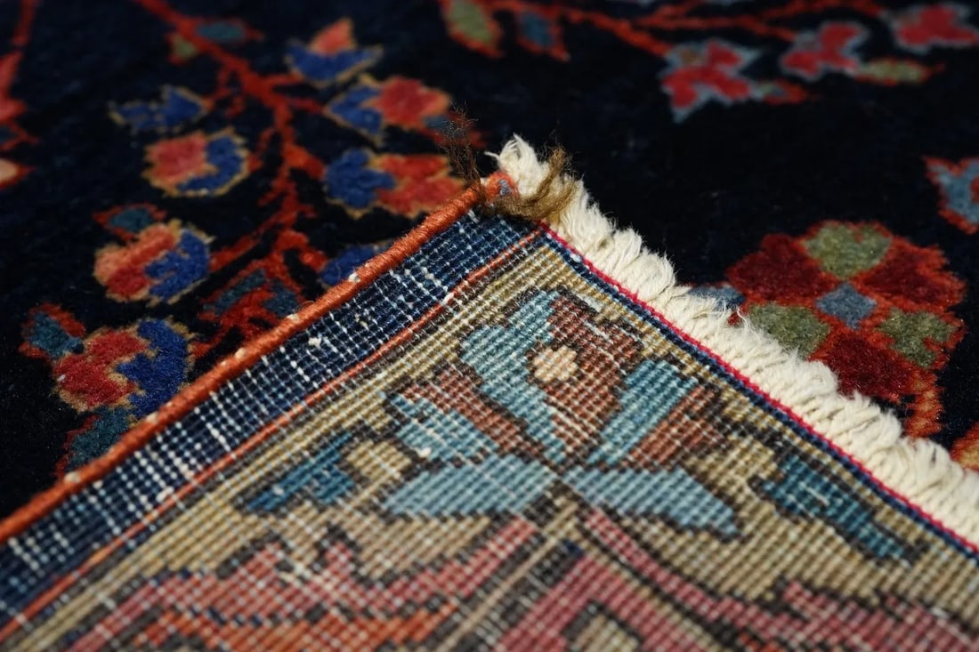 Antique Mohajeran Sarouk Rug 4'4'' x 6'4'' - 7