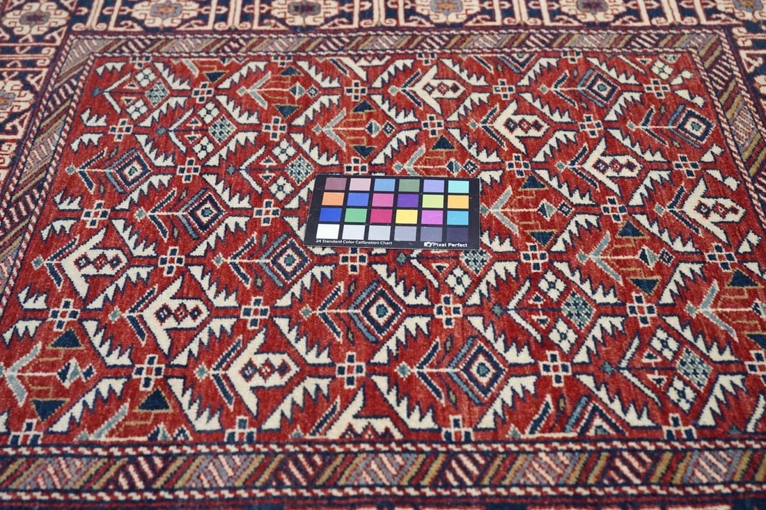 Antique Shrivan Rug 3'2'' x 3'4'' - 10