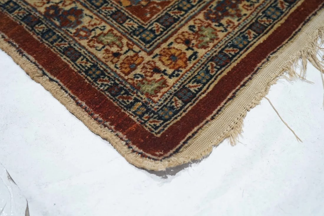 Late 18th Century Antique Haji Jalili Tabriz Rug 8'9'' x 12'0'' - 7