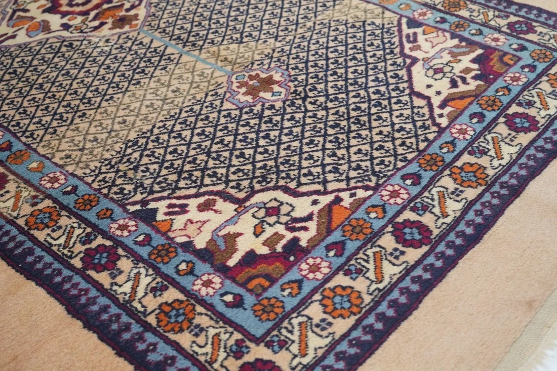Antique Sarab Rug 4'2'' x 7'0'' - 8
