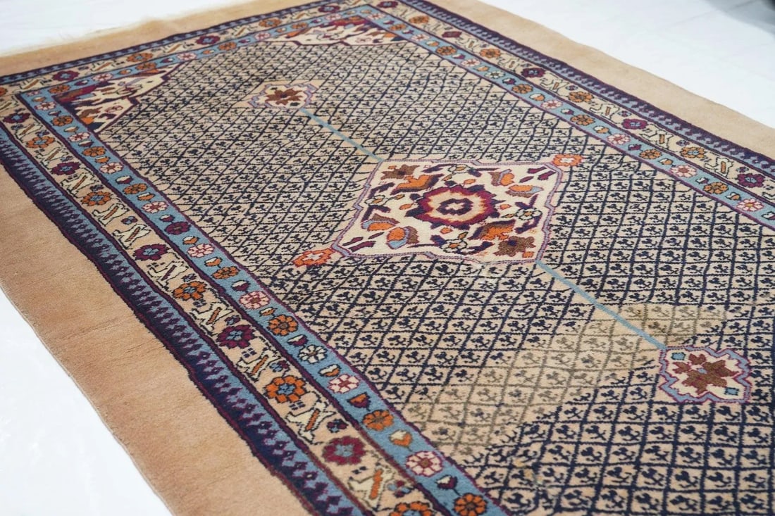 Antique Sarab Rug 4'2'' x 7'0'' - 9