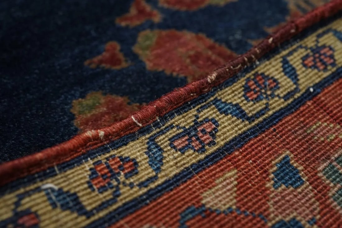 Antique Sarouk Rug 2'7'' x 4'10'' - 10