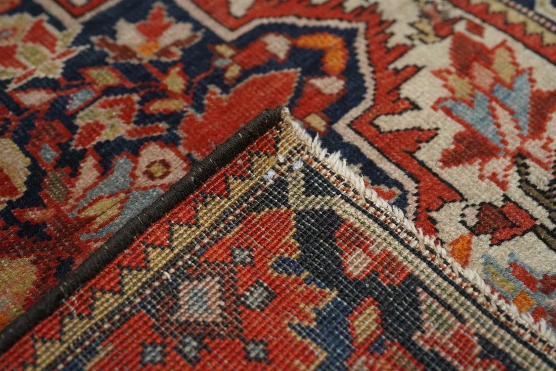 Late 18th Century Antique Farahan Sarouk Rug 3'4'' x 4'10'' - 3
