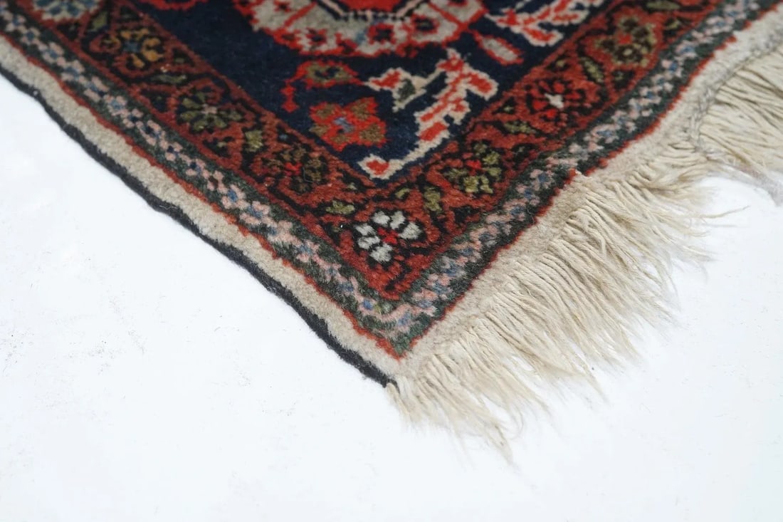 Late 18th Century Antique Sarouk Rug 4'3'' x 6'5'' - 6