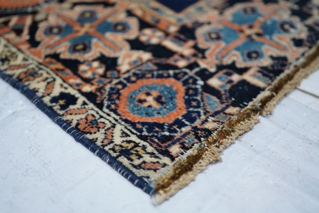 Antique Afshar Rug 3'11'' x 5'0'' - 3