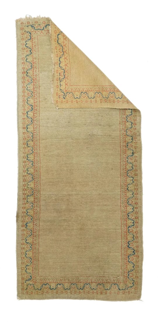 Antique Sultanabad Rug 2'8'' X 6'0'' - 4