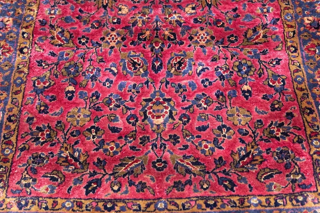 Late 18th Century Antique Persian Kashan 1'11'' x 5'11'' - 6