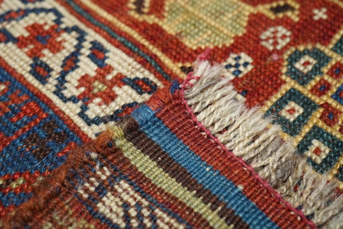 Late 18th Century Antique Khamseh Rug 5'0'' x 9'5'' - 2